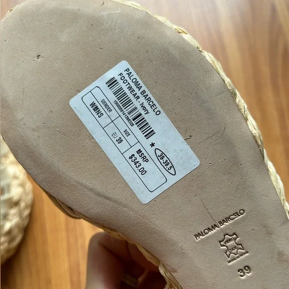 Paloma Barcelo braided platform sandals - Picture 7 of 11